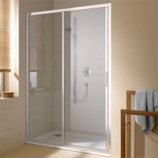 Душевая дверь в нишу KERMI Cada XS CKG2L12020VPK 120х200 см прозрачное стекло раздвижная левая